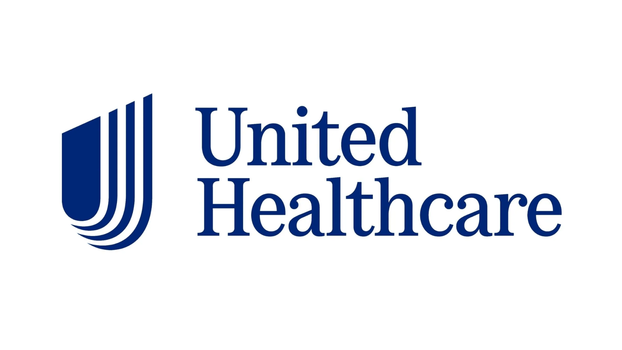 UnitedHealthcare logo featuring a blue shield-like emblem to the left and the company name “United Healthcare” in bold blue text on a white background.